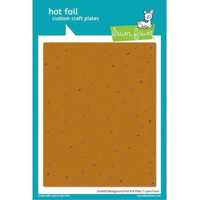 Lawn Fawn Hot Foil Plate Confetti Background